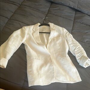 Joie Cream  linen Women's Blazer